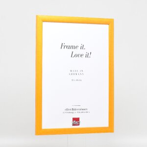 Cornice per foto in legno Effect profilo 43 colore miele 70x70 cm vetro museale