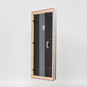 Cornice per foto in legno Effect Profilo 44 Argento 20x30 cm Vetro museale