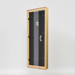 Cornice per foto in legno Effect Profilo 44 Oro 23x70 cm Vetro Museale