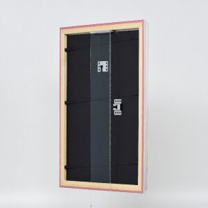 Cornice per foto in legno Effect Profilo 44 Argento 59,4x84,1 cm Vetro Museo