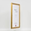 Cornice per foto effect Profil 44 Oro 30,5x91,5 cm Vetro museo