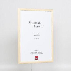 Cornice per foto in legno Effect Profilo 45 Pino 40x40 cm Vetro museo