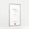 Cornice per foto in legno Effect Profilo 51 Antiksilver 25x70 cm Vetro museale