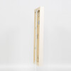 Cornice in legno effetto Profilo 52 bianco 10x15 cm Vetro Museo