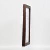 Cornice in legno ad effetto Profilo 52 marrone scuro 29,7x42 cm vetro museale