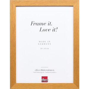 Cornice in legno effetto Profilo 52 color rovere 29,7x42...