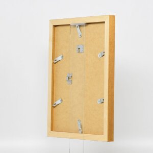 Cornice in legno effetto Profilo 52 color rovere 30x45 cm vetro museo