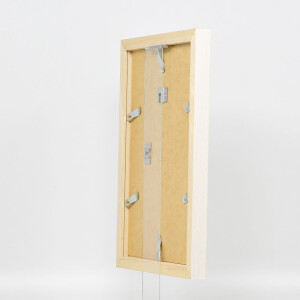 Cornice in legno ad effetto Profilo 52 bianco 35x100 cm Vetro Museo
