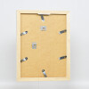 Cornice in legno ad effetto Profilo 52 bianco 35x100 cm Vetro Museo