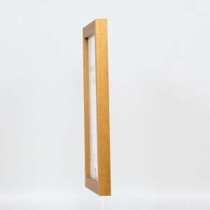 Cornice in legno effetto Profilo 52 color rovere 40x40 cm vetro museo