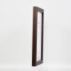 Cornice in legno effetto Profilo 52 marrone scuro 50x50 cm vetro museo