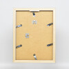 Cornice in legno effetto Profile 52 marrone scuro 14,8x21 cm vetro museale