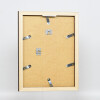 Cornice in legno effetto Profile 52 marrone scuro 14,8x21 cm vetro museale