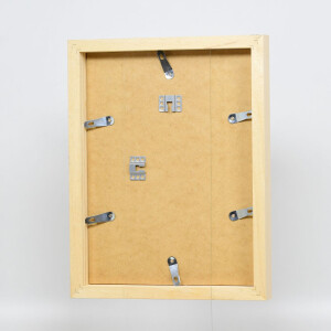 Cornice effetto legno profilo 55 naturale 20x30 cm vetro museo