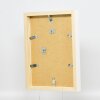 Cornice in legno effetto profilo 55 bianco 27x48 cm vetro museo