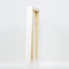 Cornice in legno effetto profilo 55 bianco 28x35 cm vetro museo