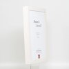 Cornice in legno effetto profilo 55 bianco 28x35 cm vetro museo