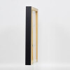 Cornice effetto legno profilo 55 nero 45x60 cm vetro museo