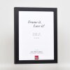 Cornice in legno ad effetto Profilo 55 nero 50x70 cm Vetro Museo