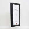 Cornice in legno ad effetto Profilo 55 nero 50x70 cm Vetro Museo