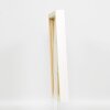 Cornice in legno effetto profilo 55 bianco 70x70 cm vetro museo