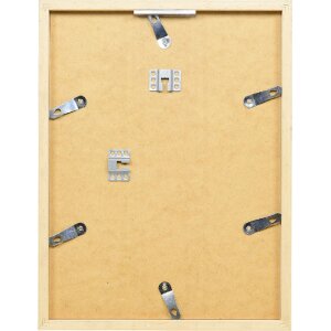 Cornice in legno Effect Profilo 58 Argento 24x30 cm con vetro museale