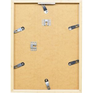 Cornice in legno Profilo 58 antichizzato argento 25x80 cm con vetro museo