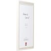 Cornice per foto in legno effect Profil 64 bianca 29,7x42 cm con vetro museale