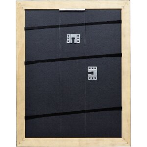 Cornice per foto in legno effect Profil 64 Nera 45x80 cm con vetro museale