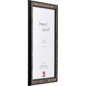 Cornice per foto in legno Effect Profil 64 Nera 60x80 cm Vetro museale