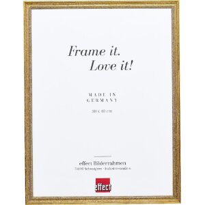 Cornice per foto Effect Profilo 66 Antikgold 27x48 cm...