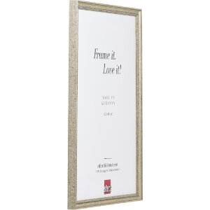 Cornice per foto in legno Effect Profilo 66 antico argento 30x45 cm con vetro museale