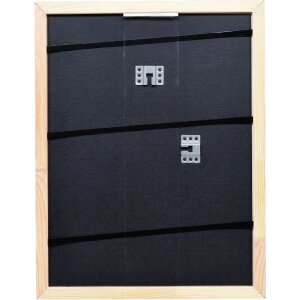 Cornice in legno Effect Profilo 67 Nera 13x18 cm con vetro museale