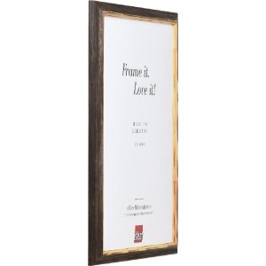 Cornice in legno Effect Profilo 67 Marrone Scuro 50x50 cm con vetro museo