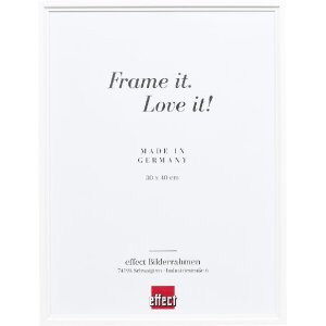 Cornice per foto in legno Effect Profil 69 Bianco 13x13...