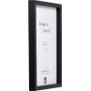Cornice per foto in legno Effect Profilo 74 Nero 25x35 cm Vetro Museo