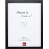 Cornice per foto in legno Effect Profil 74 Nera 50x60 cm con vetro museale