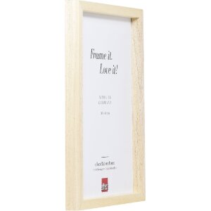 Cornice per foto in legno Effect Profilo 74 natur 50x60 cm con vetro museale