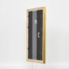 Cornice in legno effetto profilo 85 oro 18x24 cm vetro museo