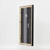 Cornice in legno effetto profilo 85 nero 25x35 cm vetro museo