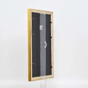 Cornice in legno effetto profilo 85 oro 50x60 cm vetro museo