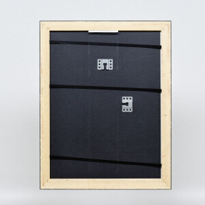 Cornice in legno effetto profilo 94 nero 20x20 cm vetro museo