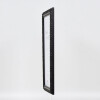 Cornice in legno effetto profilo 94 nero 20x20 cm vetro museo