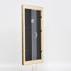 Cornice in legno effetto profilo 94 oro 21x28 cm vetro museo