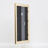 Cornice in legno effetto profilo 94 oro 23x70 cm vetro museale
