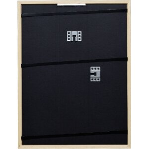 Cornice per foto in legno Effect Profilo 2330 Rovere 13x13 cm con vetro museale