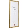 Cornice in legno Effect Profilo Top S Oro 18x32 cm Vetro Museo