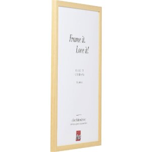 Cornice per foto in legno Effect Profil Top S natur 18x32 cm Vetro museale