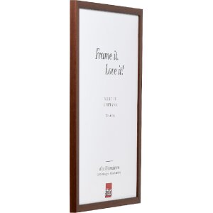 Cornice in legno Effect Profilo Top S Marrone 25x60 cm Vetro museale