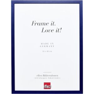 Cornice per foto in legno Effect Profilo Top S Blu 35x50...